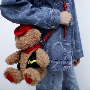 ZARA Cowboy Bear Crossbody Bag [LIMITED EDITION]
